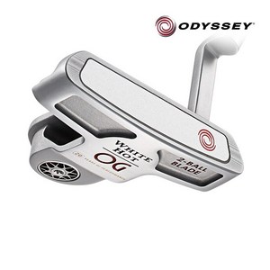 (오디세이) 2022년 화이트 핫 OG 퍼터(2-BALL BLADE), (2BALL BLADE) 33인치(오버그립)