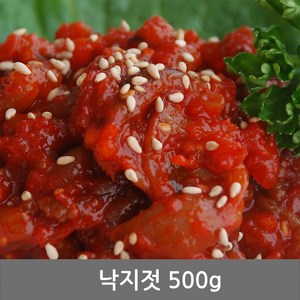 찬예찬 낙지젓 500g 젓갈, 1개