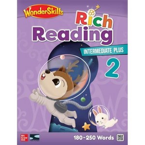 WonderSkills Rich Reading Intermediate Plus 2 SB+WB (with QR Audio), WonderSkills Rich Reading In.., McGraw-Hill Education(저), 투판즈