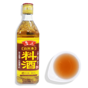 홍홍 중국식품 중국 루화 료주 전문가용 요리전용 조미용, 500ml, 1개