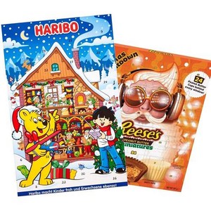 하리보 리세스 크리스마스 어드벤트 캘린더 세트 (총 2팩 547g) Advent Calenda Haibo Reese, 2개, 없음, 547g