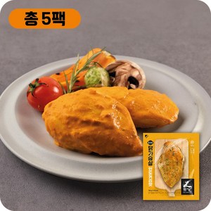 꼬기다 프리미엄 소스 닭가슴살, 100g, 5개, 인도커리맛