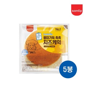 삼립 풍미가득촉촉치즈케익, 95g, 5개