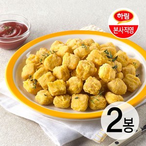하림 팝콘치킨, 1kg, 2개