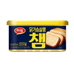 하림 닭가슴살 햄 챔 오리지널, 200g, 9개