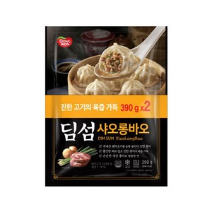 동원 동원 딤섬 샤오롱바오 390g, 780g, 2개