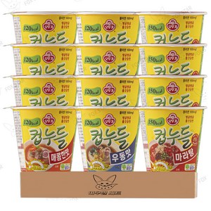 [여우별 세트] 여우별 라면 4호 소컵 컵누들 3종 12개입 세트