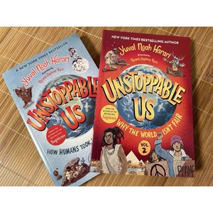 Yuval Noah Haai 멈출 수 없는 우리 영어원서 Unstoppable Us Volume 과학 지식 그림책 2권 880~950L