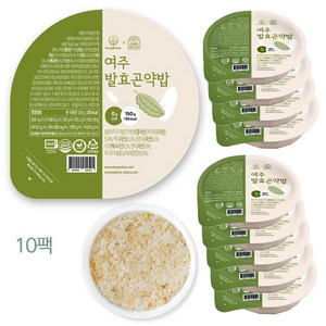 제로레시피 여주발효곤약밥, 10개, 150g