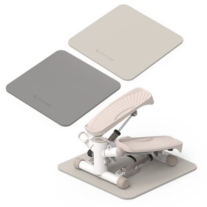 바닥매트 충격흡수 EVA 45x45cm 10T 스텝퍼 층간 소음 방지, 그레이, 1개