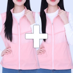 봄 여름 여성등산조끼 베스트 간절기