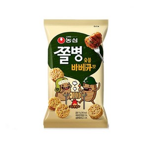 농심 쫄병 숯불바베큐맛 82gx20봉/라면스낵/무배, 82g, 20개