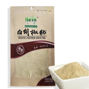 홍홍 중국식품 중국 백후추 가루 분말 백후춧가루 중국생산 생선요리, 1개, 50g