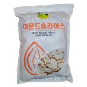 미소한입 아몬드 슬라이스, 1kg, 3개