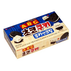 롯데 ABC 초코쿠키 쿠키앤크림 43g, 1개