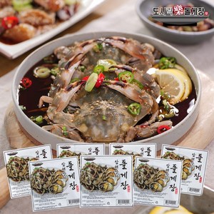 도시락 삼채간장 돌게장, 7개, 400g