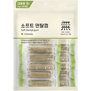 무마진 강아지 소프트 덴탈껌 대용량 30P 60P, 클로렐라, 270g, 2개