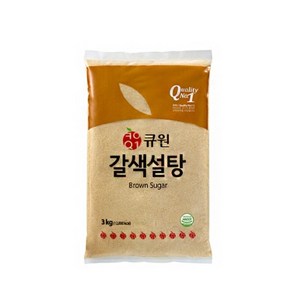 큐원 갈색설탕, 3kg, 5개