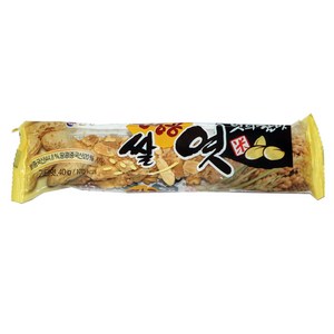 건영푸드 쌀땅콩엿, 40g, 1개