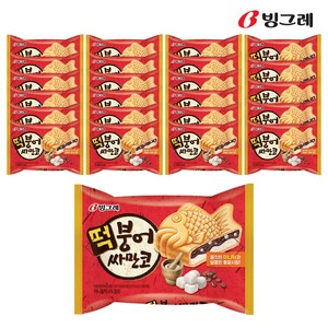 빙그레 아이스크림 떡붕어싸만코, 150ml, 24개