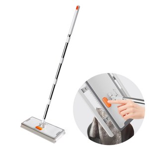 럭키썸 원터치 청소포 밀대 걸레, 1세트