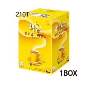 맥심 모카골드 마일드 커피 믹스, 12g, 210개입, 4개