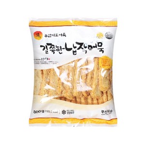 미도어묵 길쭉한 납작 어묵(야대) 800g, 1개