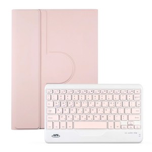 삼성 갤럭시탭 S6라이트 lite 10.4 콤비 회전 블루투스 키보드 S펜수납 북커버 케이스 p610 p615, 핑크