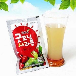 [굿모닝] 사과즙 100ml x 50포, 50개