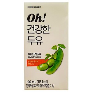 아워홈 연세 365일 건강한두유 190ml 24팩, 24개