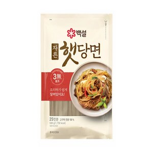 (실온)[백설]자른햇당면, 500g, 20개