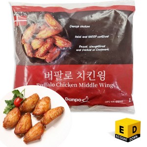 덴포 버팔로 치킨윙 1Kg, 1개