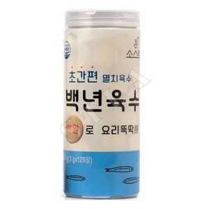 코스트코 백년육수 멸치육수(3gx120알), 1개, 360g