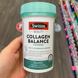 스위스 뷰티 콜라겐 밸런스 파우더 파인애플맛 120g Swisse Beauty Collagen Balance, 1개