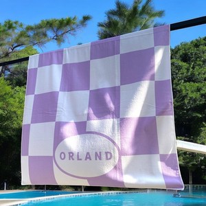 라티크 대형 비치타월 비치타올 1800X1000, 1개, 옐로우