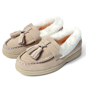 아동털신 가죽로퍼 맘앤키즈 털로퍼 테슬