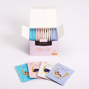 감탄커피 드립백커피 버라이어티 16개입 (4종X4개입), 6개