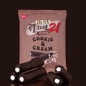 (소비기한 임박특가) 구구워만든 곡물그대로21 쿠키앤크림, 3개, 150g