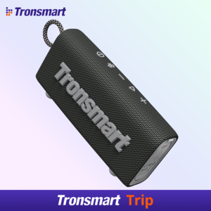 Tronsmart Trip 휴대용 블루투스 스피커 20시간 IPX7방수 TWS 3.5mmAux, black