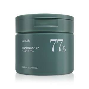 아누아 어성초 77 클리어 패드 160ml, 70개입, 1개