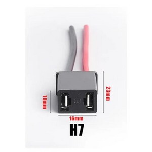 H7 LED 헤드라이트 배선 소켓 H1 H4 H11 HB5 9007 수 암 커넥터 어댑터 배선 하네스 1 개, 02 1피스 H7 Female