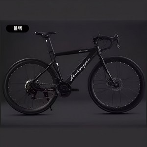 [에키레] 프리미엄 로드자전거 로드바이크 MTB자전거 사이클 싸이클자전거 중급로드바이크 700c, 1개, 175cm, 다크 나이트  27단