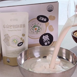 키토유 두유원템페 콩물, 180ml, 18개