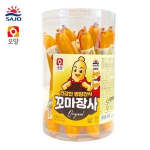 사조오양 꼬마장사 소시지 65g 옛날소세지 맥주안주, 20개