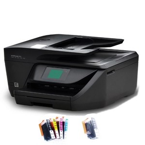 HP6978 팩스복합기 잉크젯 프린터기 무한리필형 카트리지포함 팩스겸용프린터