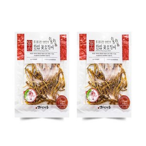 [1+1] 닻심 한입 꽃 오징어 80g 2봉, 닻심 한입 꽃 오징어 80g 1개+1개