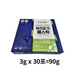 위건강 엔 매스틱 30포, 45g, 6개