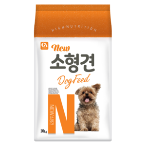 CA뉴소형견 10kg 소형견사료 대용량강아지사료, 1개, 곡류