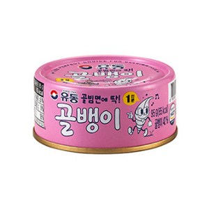 유동 골빔면 골뱅이, 95g, 4개