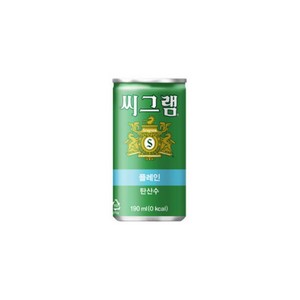 씨그램 플레인, 190ml, 30개